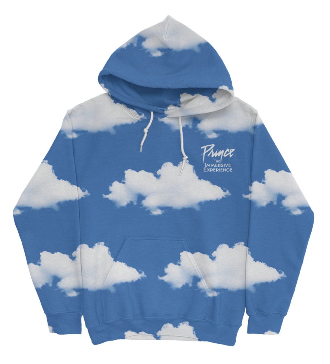 Dreamy Clouds Men's Sweatshirt (Periwinkle)