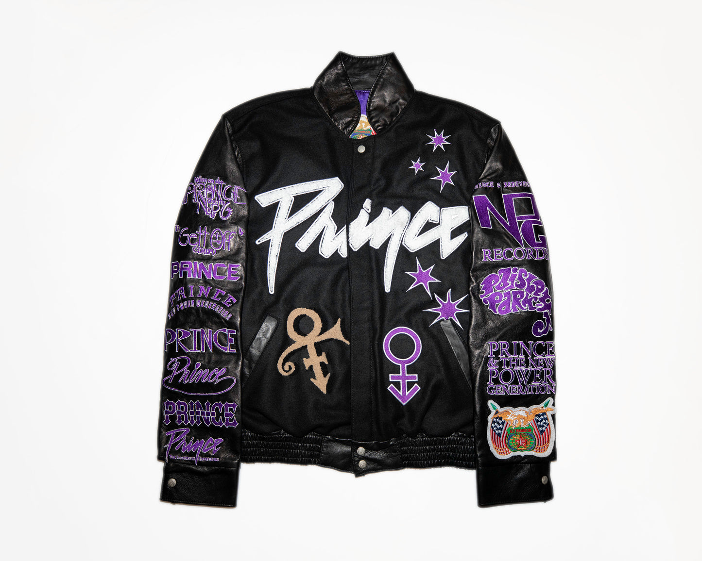 Limited Edition Prince x Jeff Hamilton Varsity Jacket