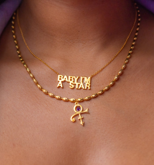 Prince Symbol Pendant Necklace