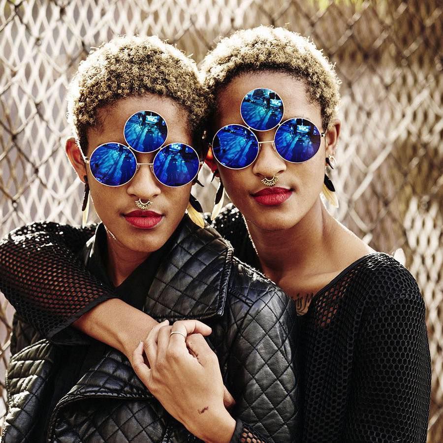 Fendi Way cat-eye sunglasses in black - Fendi | Mytheresa