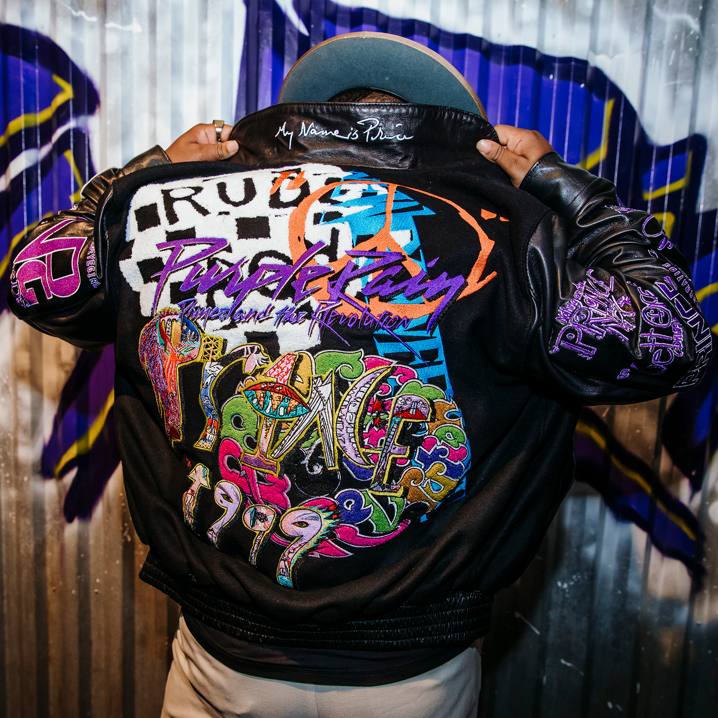 Limited Edition Prince x Jeff Hamilton Varsity Jacket